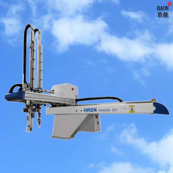橫走式雙臂單截伺服機械手HNA650IDY