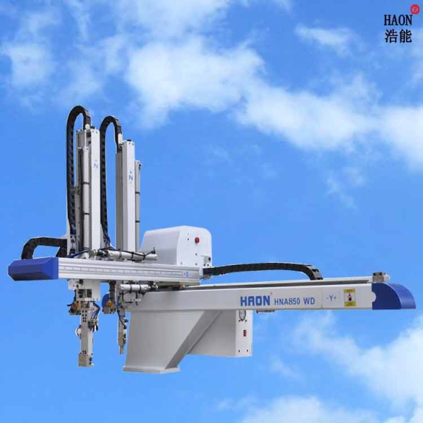 橫走式雙臂雙截變頻機(jī)械手HNA850WD